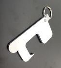Anti Epidemic Dye Sublimation Blanks No Touch MDF Wood Key Chain